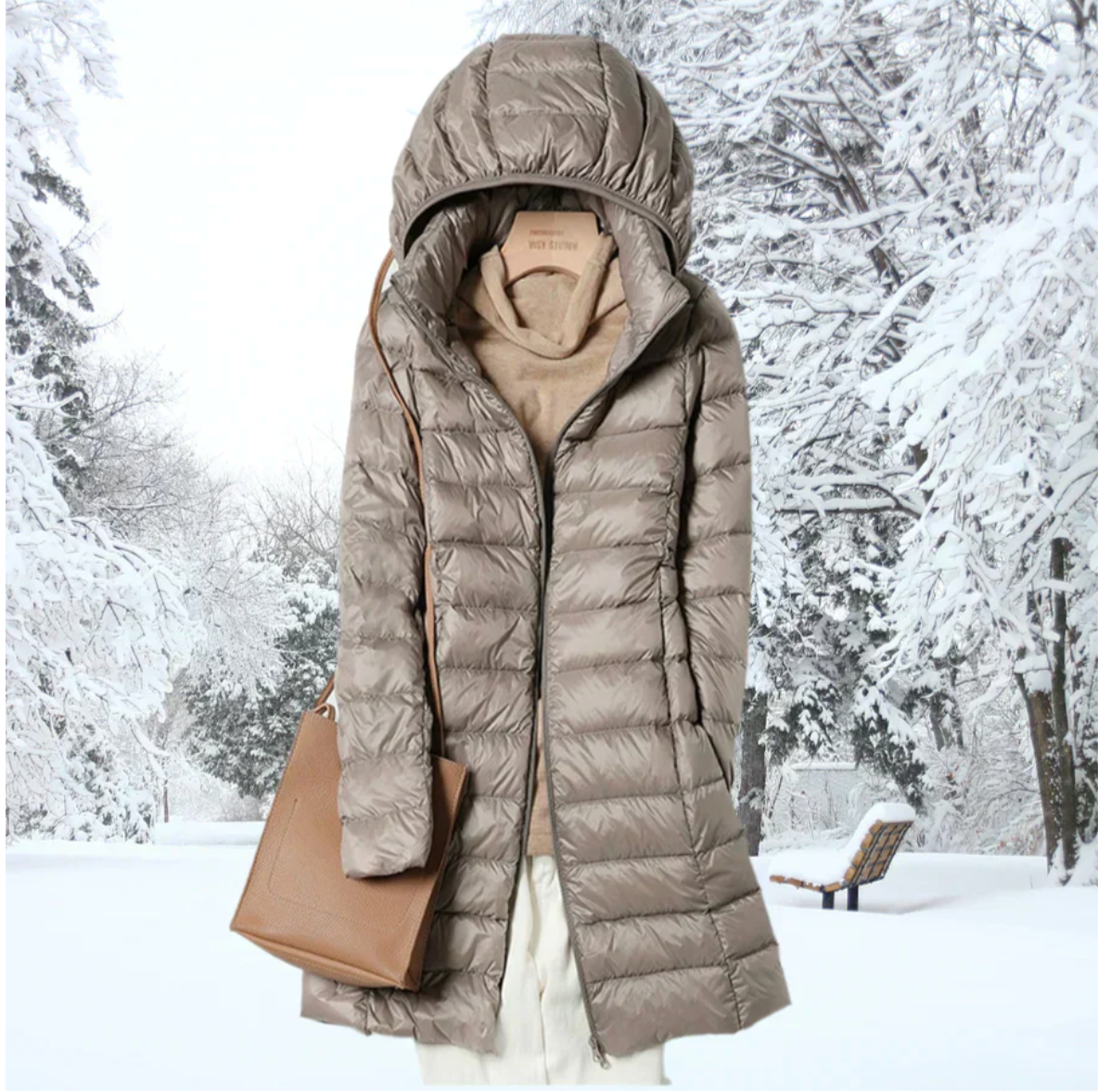 HENRIETTE - GIACCA AUTUNNALE ULTRA LEGGERA IN PIUMA